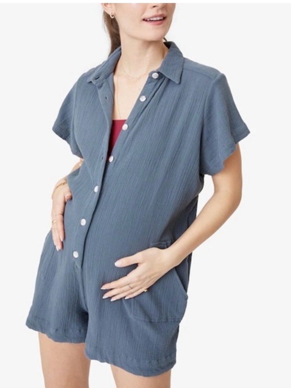 Hatch Maternity Romper